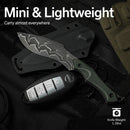CIVIVI Vaquita II Fixed Blade Knife Micarta Handle (3.2" Damascus Blade) C047C - DS2 - CIVIVI