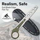 CIVIVI Varius Fixed Blade Knife G10 Handle (3.26" D2 Dull Trainer Blade) C22009C - 2 - CIVIVI