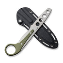 CIVIVI Varius Fixed Blade Knife G10 Handle (3.26" D2 Dull Trainer Blade) C22009C - 2 - CIVIVI