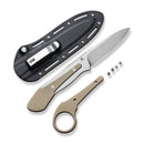CIVIVI Varius Fixed Blade Knife G10 Handle (3.75" D2 Live Blade) C22009D - 2 - CIVIVI