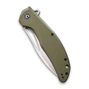 CIVIVI Vexer Flipper & Thumb Hole Knife G10 Handle (3.96" D2 Blade) C915A - CIVIVI