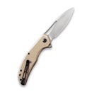 CIVIVI Vexer Flipper & Thumb Hole Knife G10 Handle (3.96" D2 Blade) C915B - CIVIVI