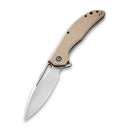 CIVIVI Vexer Flipper & Thumb Hole Knife G10 Handle (3.96" D2 Blade) C915B - CIVIVI