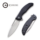 CIVIVI Vexer Flipper & Thumb Hole Knife G10 Handle (3.96" D2 Blade) C915C - CIVIVI