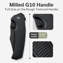 CIVIVI Vexillum Thumb Stud & Flipper Knife G10 Handle (3.81" Nitro - V Blade) C23003D - 1 - CIVIVI
