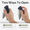 CIVIVI Vexillum Thumb Stud & Flipper Knife G10 Handle (3.81" Nitro - V Blade) C23003D - 3 - CIVIVI