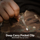 CIVIVI Vexron Flipper & Thumb Hole & Button Lock Knife G10 Handle (2.98" 14C28N Blade) C24066 - 2 - CIVIVI