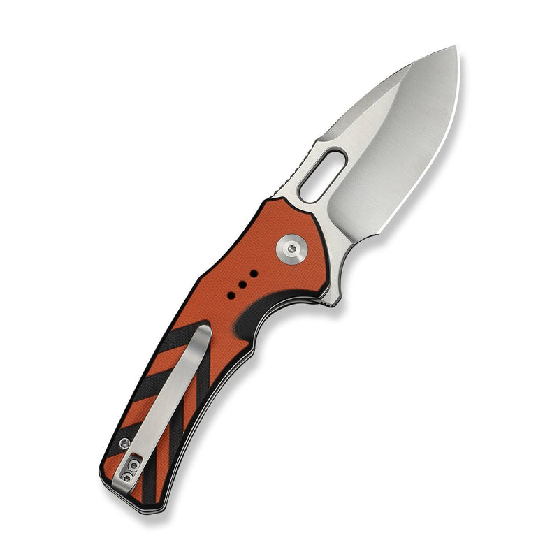 CIVIVI Vexron Flipper & Thumb Hole & Button Lock Knife G10 Handle