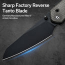 CIVIVI Vision FG Thumb Stud & Superlock Knife Micarta Handle (3.54" Nitro - V Blade) C22036 - 3 - CIVIVI
