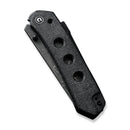 CIVIVI Vision FG Thumb Stud & Superlock Knife Micarta Handle (3.54" Damascus Blade) C22036 - DS2 - CIVIVI