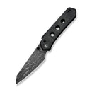 CIVIVI Vision FG Thumb Stud & Superlock Knife Micarta Handle (3.54" Damascus Blade) C22036 - DS2 - CIVIVI