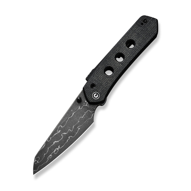 CIVIVI Vision FG Thumb Stud & Superlock Knife Micarta & Damascus