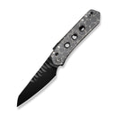 CIVIVI Vision FG Thumb Stud & Superlock Knife Polished Clear Lexan Handle (3.54" Black CPM S35VN Blade) C22036 - 2025 BSW2