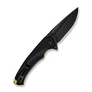 CIVIVI Voidflare Flipper Knife Black G10 Handle (2.92" Black Stonewashed 14C28N Blade) C24040 - 1