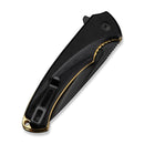 CIVIVI Voidflare Flipper Knife Black G10 Handle (2.92" Black Stonewashed 14C28N Blade) C24040 - 1