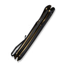 CIVIVI Voidflare Flipper Knife Black G10 Handle (2.92" Black Stonewashed 14C28N Blade) C24040 - 1