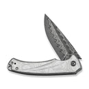 CIVIVI Voidflare Flipper Knife G10 With Aluminum Foil Handle (2.92" Damascus Blade) C24040 - DS1