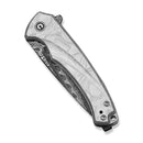 CIVIVI Voidflare Flipper Knife G10 With Aluminum Foil Handle (2.92" Damascus Blade) C24040 - DS1
