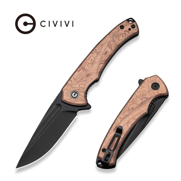 Vivora様【11/10まで掲載】オブジェ 甲冑 鉄&FRP ヴィンテージ CIVIVI Praxis EDC Knife Carbon Fiber Handle 9Cr18MoV