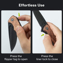 CIVIVI Voidflare Flipper Knife G10 With Copper Foil Handle (2.92" Black Stonewashed 14C28N Blade) C24040 - 3