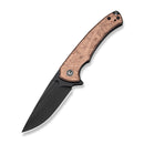 CIVIVI Voidflare Flipper Knife G10 With Copper Foil Handle (2.92" Black Stonewashed 14C28N Blade) C24040 - 3