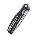 CIVIVI Voltaic Flipper Knife Stainless Steel Handle & G10 Handle (3.48" 14C28N Blade) C20060 - 2 - CIVIVI