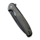 CIVIVI Voltaic Flipper Knife Stainless Steel Handle & Micarta Handle (3.48" 14C28N Blade) C20060 - 3 - CIVIVI