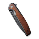 CIVIVI Voltaic Flipper Knife Stainless Steel & Wood Handle (3.48" 14C28N Blade) C20060 - 1 - CIVIVI
