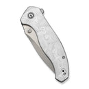 CIVIVI Vyrent Flipper & Thumb Stud Knife G10 With Aluminum Foil Contoured Handle (3.48" Stonewashed Nitro-X7 Blade) C25037B-1 - CIVIVI