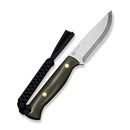CIVIVI WoodPal Black G10 Handle (3.44" Black Stonewashed 14C28N Blade) C25075B Sample1 - CIVIVI