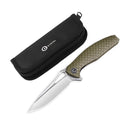 CIVIVI Wyvern Flipper & Thumb Hole Knife FRN Handle (3.45" D2 Blade) C902A - CIVIVI