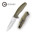 CIVIVI Wyvern Flipper & Thumb Hole Knife FRN Handle (3.45" D2 Blade) C902A - CIVIVI