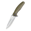 CIVIVI Wyvern Flipper & Thumb Hole Knife FRN Handle (3.45" D2 Blade) C902A - CIVIVI