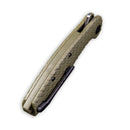 CIVIVI Wyvern Flipper & Thumb Hole Knife FRN Handle (3.45" D2 Blade) C902A - CIVIVI