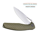 CIVIVI Wyvern Flipper & Thumb Hole Knife FRN Handle (3.45" D2 Blade) C902A - CIVIVI