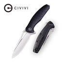 CIVIVI Wyvern Flipper & Thumb Hole Knife FRN Handle (3.45" D2 Blade) C902B - CIVIVI