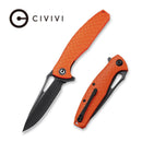 CIVIVI Wyvern Flipper & Thumb Hole Knife FRN Handle (3.45" D2 Blade) C902G - CIVIVI