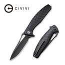 CIVIVI Wyvern Flipper & Thumb Hole Knife FRN Handle (3.45" D2 Blade) C902I - CIVIVI