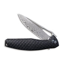 CIVIVI Wyvern Flipper & Thumb Hole Knife FRN Handle (3.45" Damascus Blade) C902DS - CIVIVI