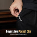 CIVIVI Yonder Clip Point Thumb Stud & Crossbar Lock Knife Guibourtia Wood Handle And Stonewashed Brass Bolsters (2.88" Satin Finished 14C28N Blade) C25026-1 - CIVIVI