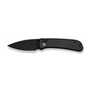 Father's Day Special Edition CIVIVI Qubit Button Lock & Thumb Stud Knife Black Aluminum Handle (2.98" Black Stonewashed) C22030EWP - 1 - CIVIVI