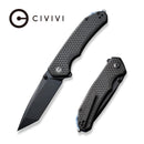 Kronos Knife Company LLC Exclusives SKU - CIVIVI Brazen Kronos Flipper & Thumb Stud Knife PSA - 638 - 5 - CIVIVI