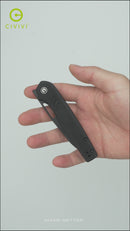 CIVIVI Guile Front Flipper & Thumb Hole Knife G10 Handle (3.25" 14C28N Blade) C24062B-1