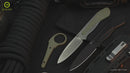 CIVIVI Varius Fixed Blade Knife G10 Handle (3.75" D2 Live Blade) C22009D-1