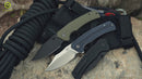 CIVIVI Vexillum Thumb Stud & Flipper Knife G10 Handle (3.81" Nitro-V Blade) C23003D-2