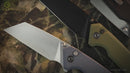 CIVIVI Amirite Flipper & Thumb Stud & Button Lock Knife G10 Handle (3.48" Nitro-V Blade) C23028-3