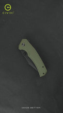 CIVIVI Vexillum Thumb Stud & Flipper Knife G10 Handle (3.81" Nitro-V Blade) C23003D-2
