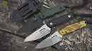 CIVIVI Propugnator Fixed Blade Knife Ultem Handle (4.15" D2 Blade) C23002-3
