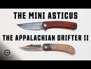 CIVIVI Appalachian Drifter II Front Flipper Knife Micarta & Carbon Fiber Handle (2.96" Nitro-V Blade) C19010C-4