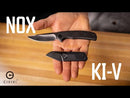 CIVIVI NOx Flipper Knife Stainless Steel Handle (2.97" Nitro-V Blade) C2110A